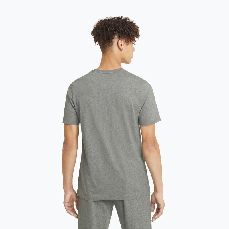 Pánske tričko PUMA Ess Small Logo Tee medium gray heather/medium gray heather/cat 3