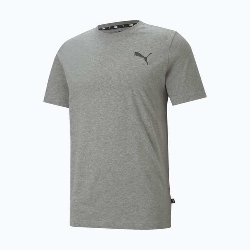 Pánske tričko PUMA Ess Small Logo Tee medium gray heather/medium gray heather/cat 4
