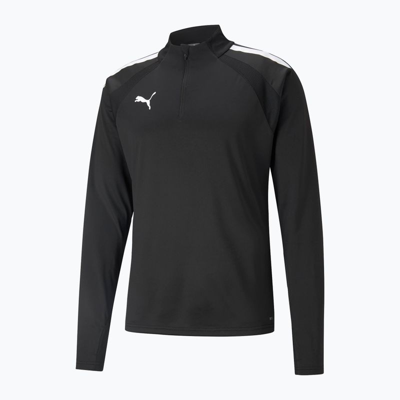 PUMA Teamliga 1/4 Zip Top futbalová mikina čierna 657236 03 7