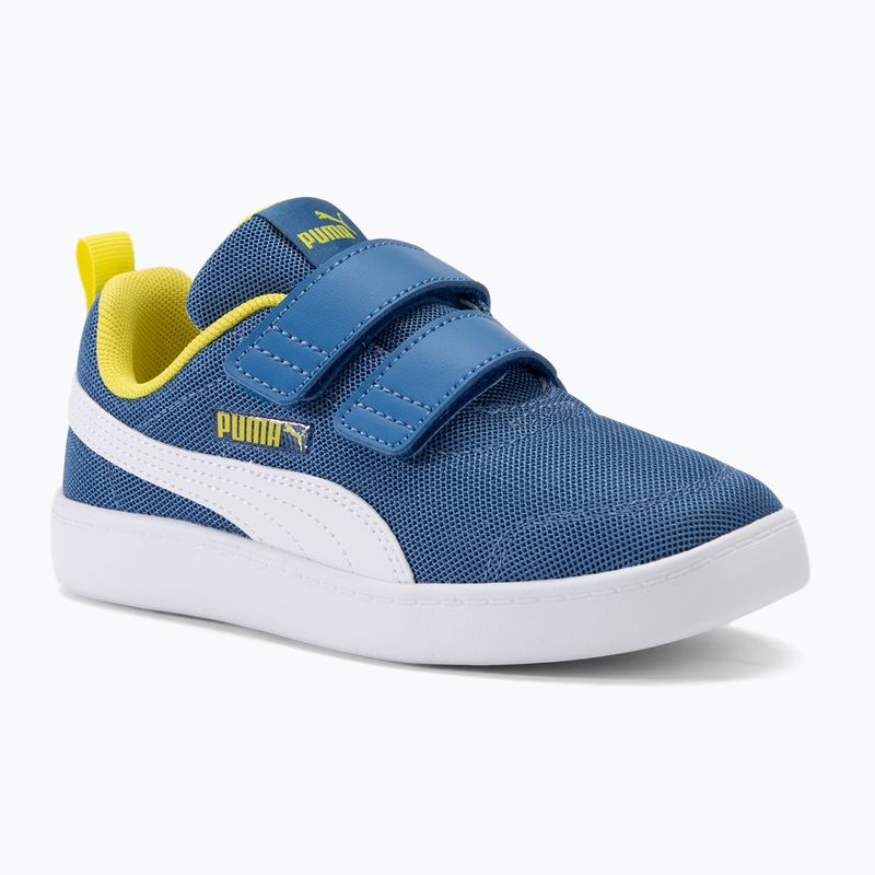 Detská obuv PUMA Courtflex v2 Mesh V PS star sapphire/puma white