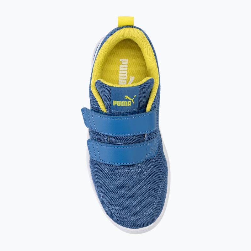 Detská obuv PUMA Courtflex v2 Mesh V PS star sapphire/puma white 5