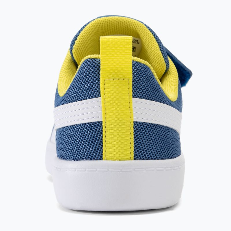 Detská obuv PUMA Courtflex v2 Mesh V PS star sapphire/puma white 6