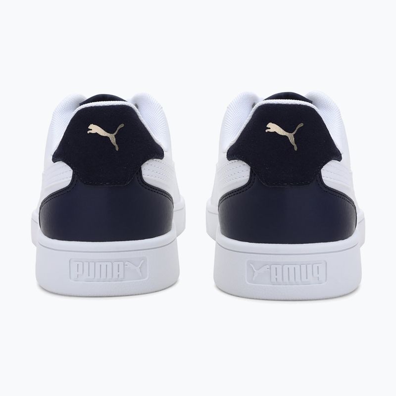 Topánky PUMA Shuffle puma white/puma white/peacoat/puma team gold 4