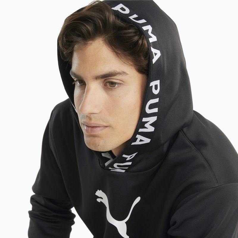 Pánska tréningová mikina PUMA Train Power Fleece Hoodie puma black 4