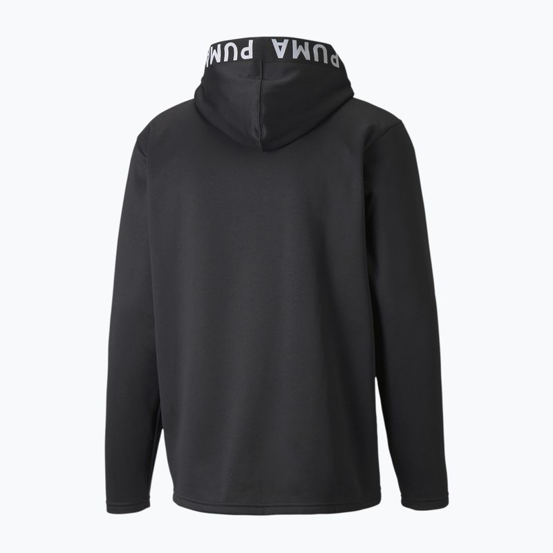 Pánska tréningová mikina PUMA Train Power Fleece Hoodie puma black 6