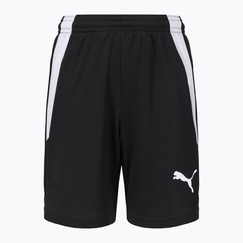 PUMA Teamliga detské futbalové šortky čierne 704931 03