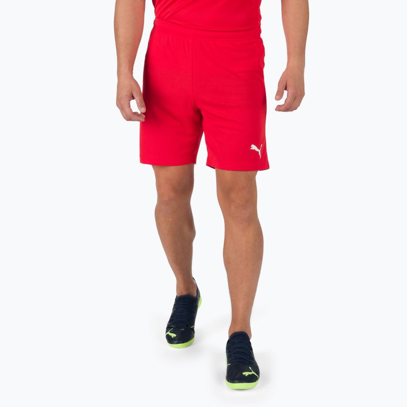 Pánske futbalové šortky PUMA Teamrise červené 704942 01