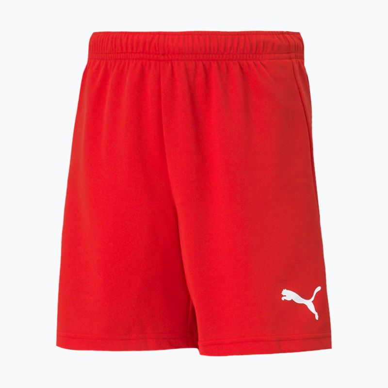 Detské futbalové šortky PUMA Teamrise červené 704943 01 5