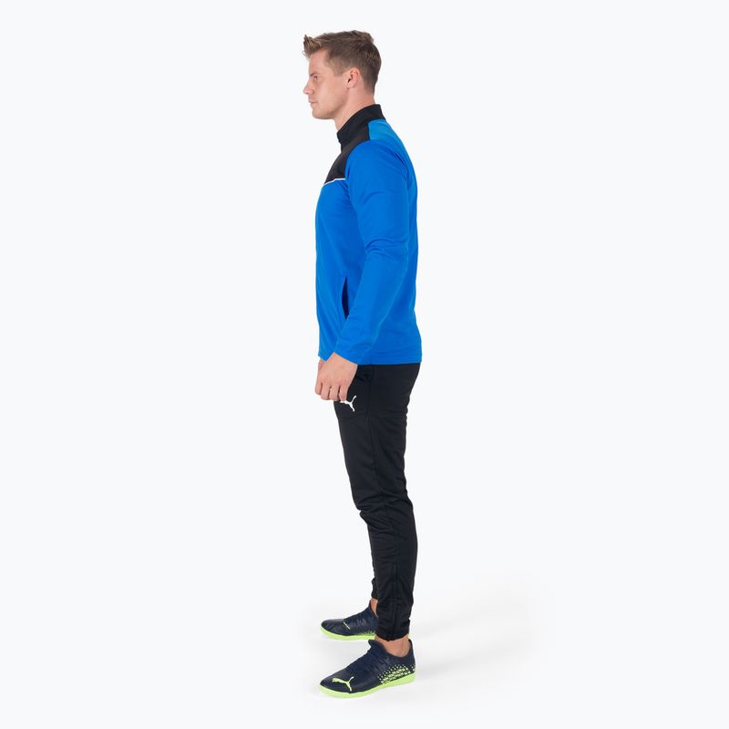 PUMA pánske futbalové tepláky Individualrise Tracksuit blue/black 657534 06 3