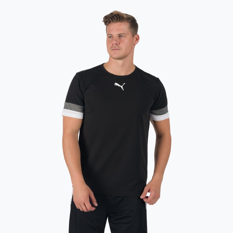 Pánsky futbalový dres PUMA teamRISE Jersey black 704932 03