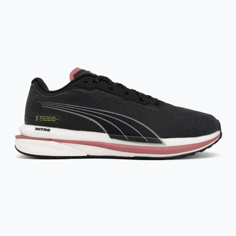 Dámske bežecké topánky Puma Velocity Nitro WTR black/silver/yellow 2