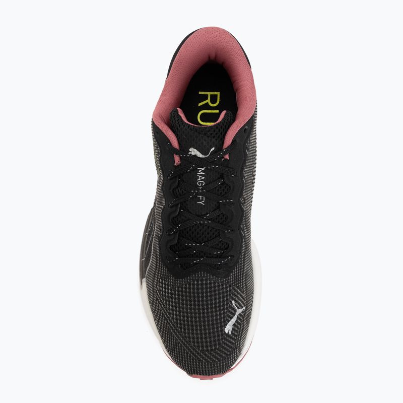 Dámske bežecké topánky Puma Magnify Nitro WTR black/mauvewood 5