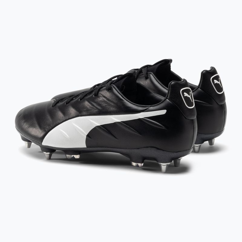 PUMA King Platinum 21 MXSG pánske kopačky čiernobiele 106545 01 3