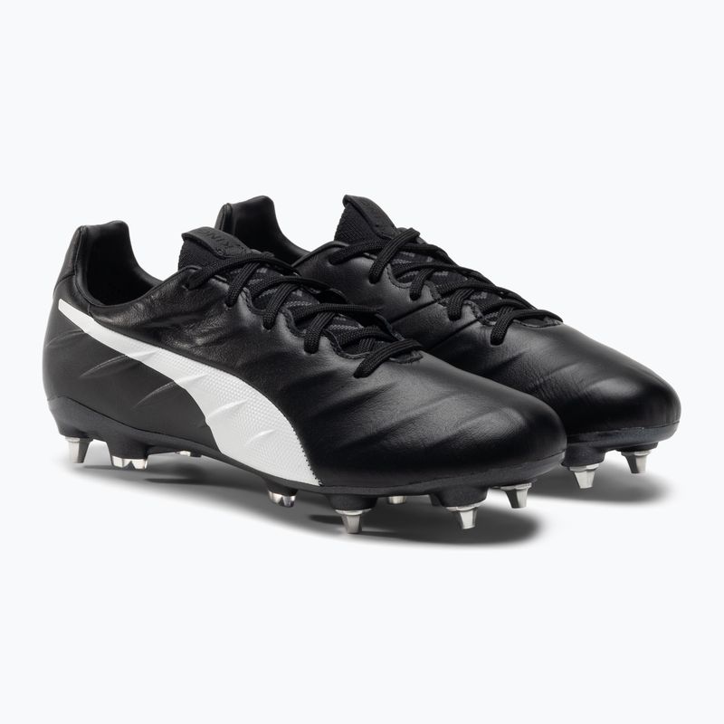PUMA King Platinum 21 MXSG pánske kopačky čiernobiele 106545 01 4