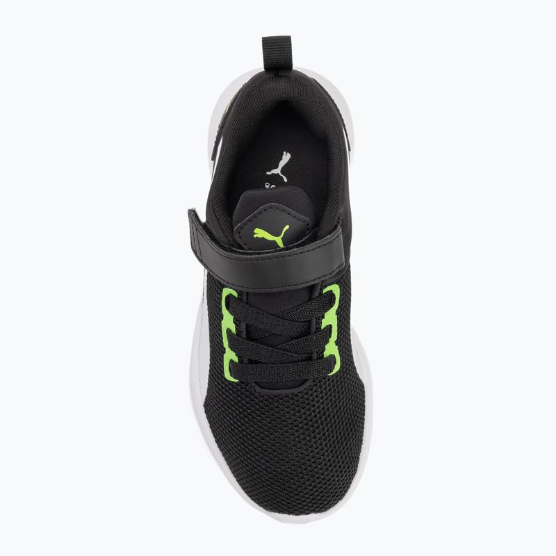 Detská obuv PUMA Flyer Runner V PS green flash/puma white 5