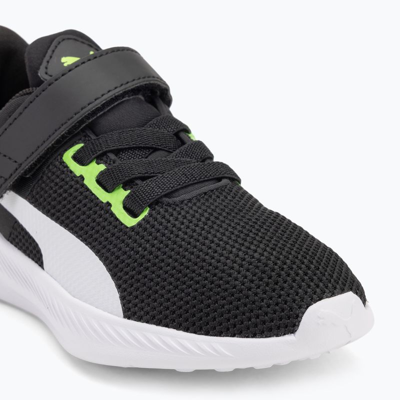 Detská obuv PUMA Flyer Runner V PS green flash/puma white 7