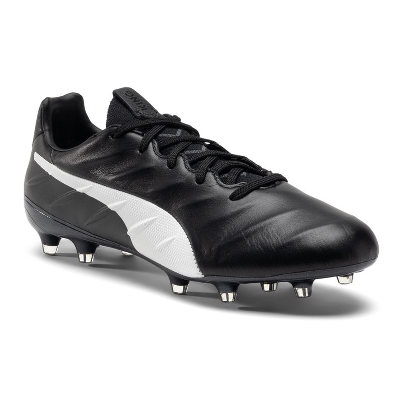 PUMA King Platinum 21 FG/AG pánske kopačky čierno-biele 106478 01