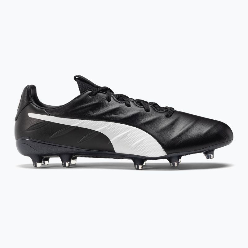 PUMA King Platinum 21 FG/AG pánske kopačky čierno-biele 106478 01 2