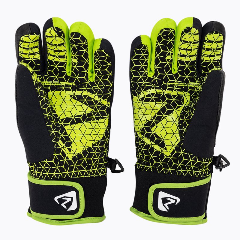 Detské lyžiarske rukavice Ziener Lonzalo AS čierne 81922 2