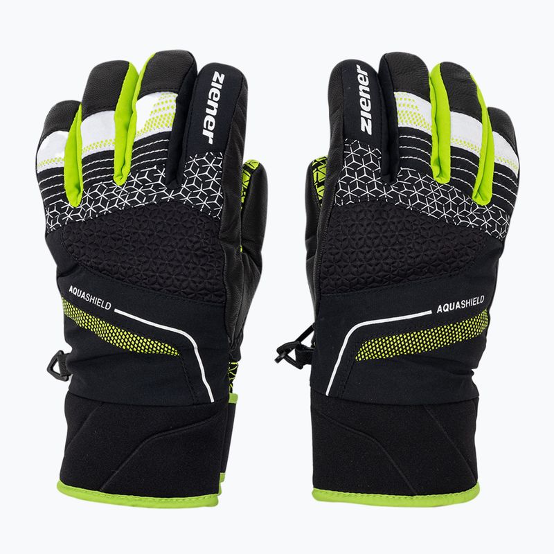 Detské lyžiarske rukavice Ziener Lonzalo AS čierne 81922 3