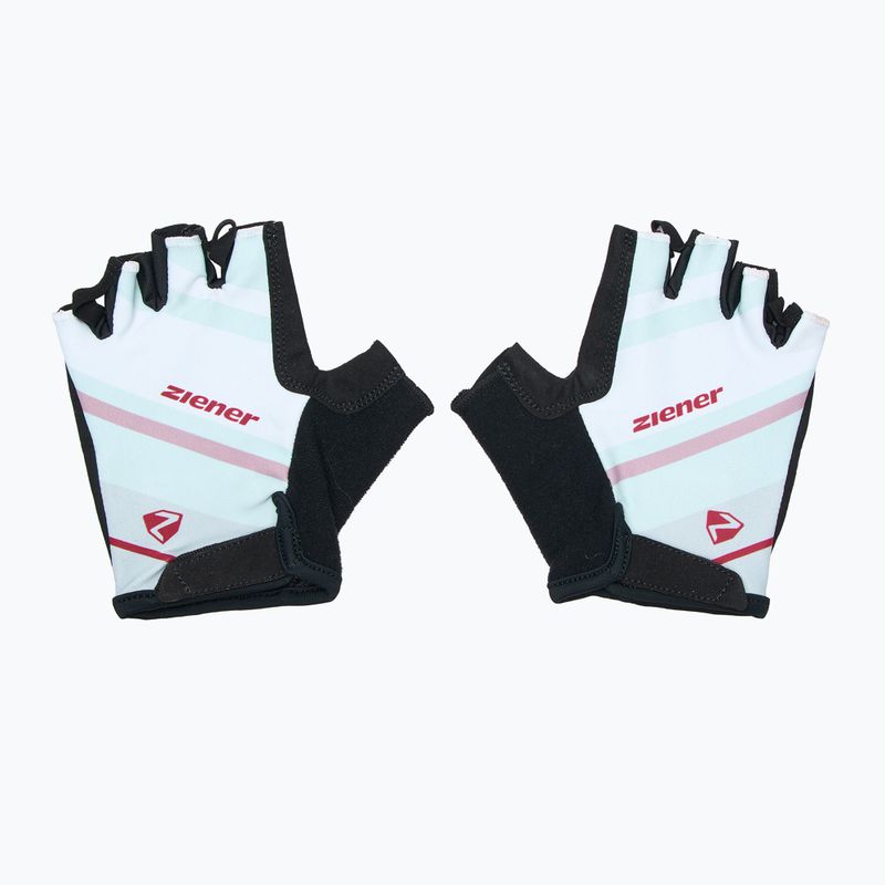 Dámske cyklistické rukavice ZIENER MTB Crizy Lady GELfoam sangria red 2