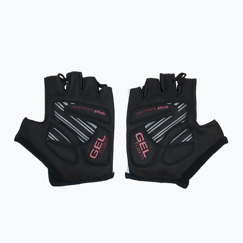 Dámske cyklistické rukavice ZIENER MTB Crizy Lady GELfoam sangria red 3