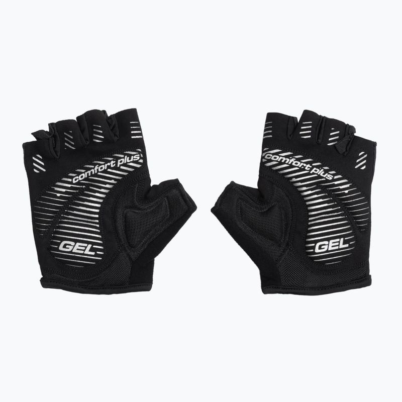 Pánske cyklistické rukavice Ziener MTB Collby Gel black 3