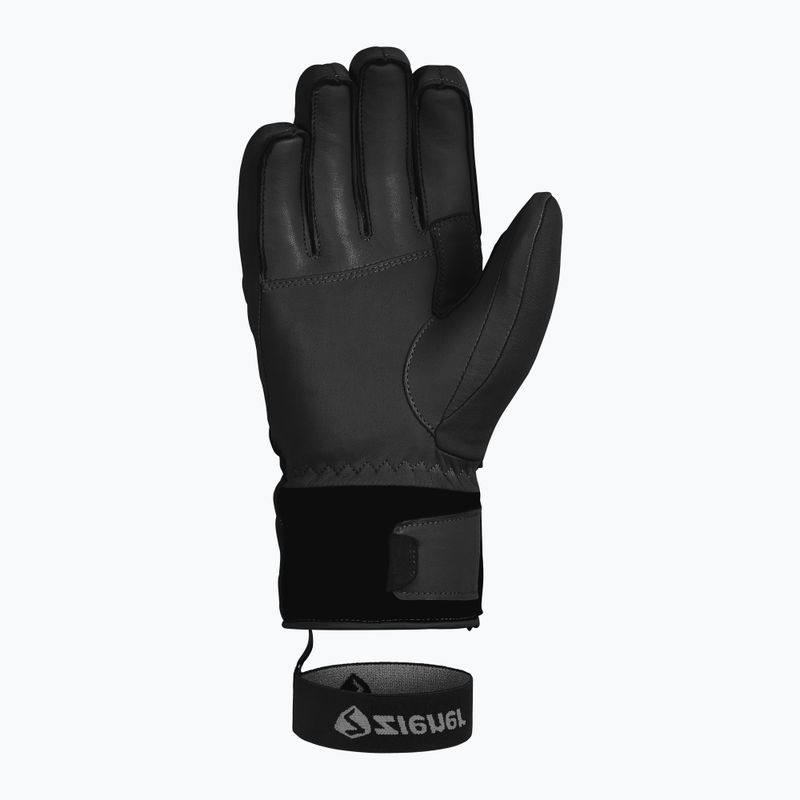 Dámske lyžiarske rukavice ZIENER Kuma Aquashield black 9