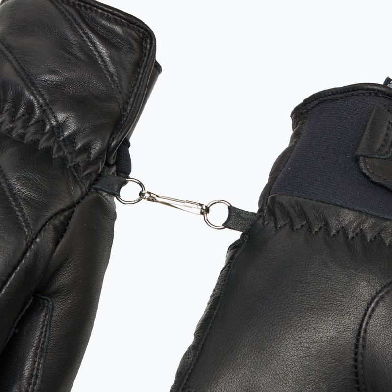 Dámske lyžiarske rukavice ZIENER Kuma Aquashield black 5