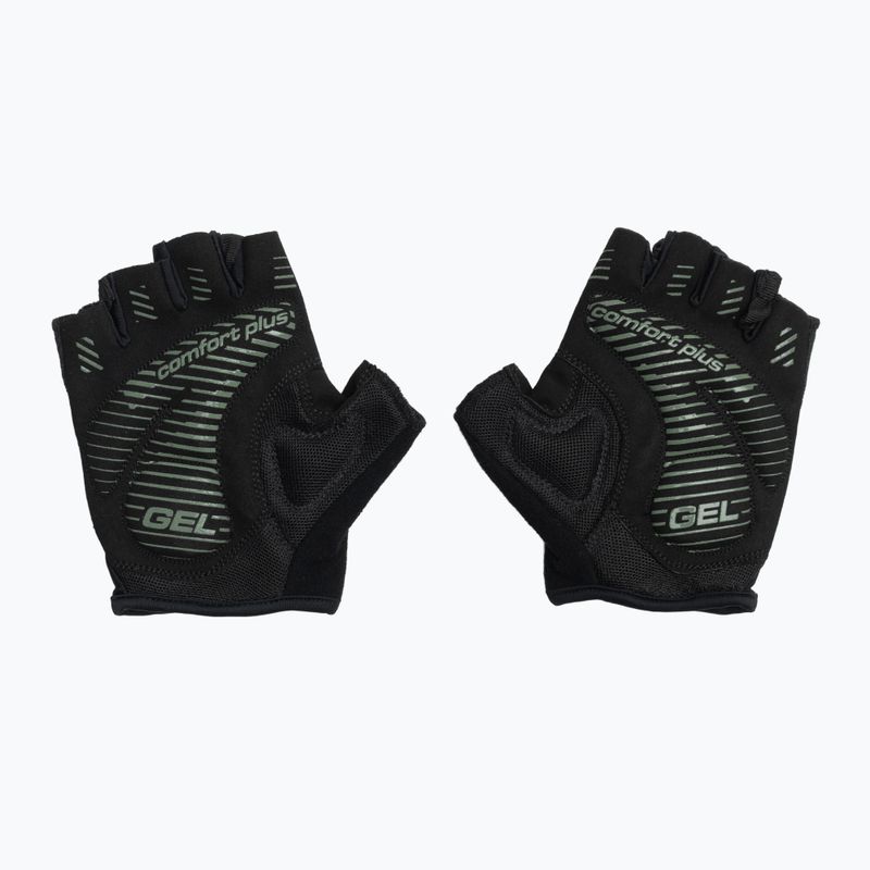 Pánske cyklistické rukavice Ziener MTB Collby Gel green stone 3