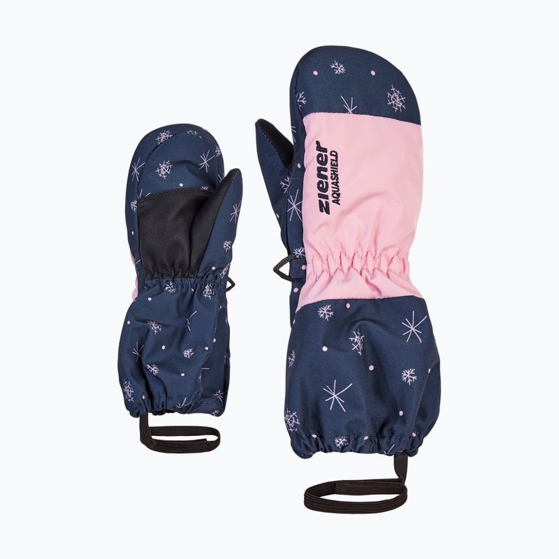 ZIENER Lyžiarske rukavice Levi As Minis snowcrystal print