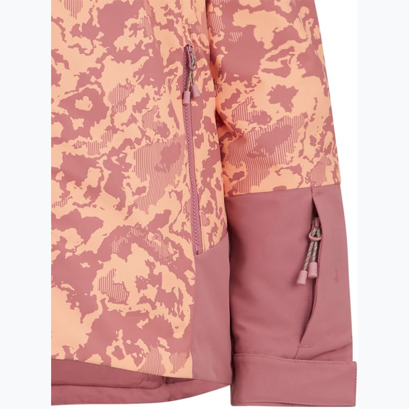 Detská lyžiarska bunda ZIENER Amaja rose blossom camo 3