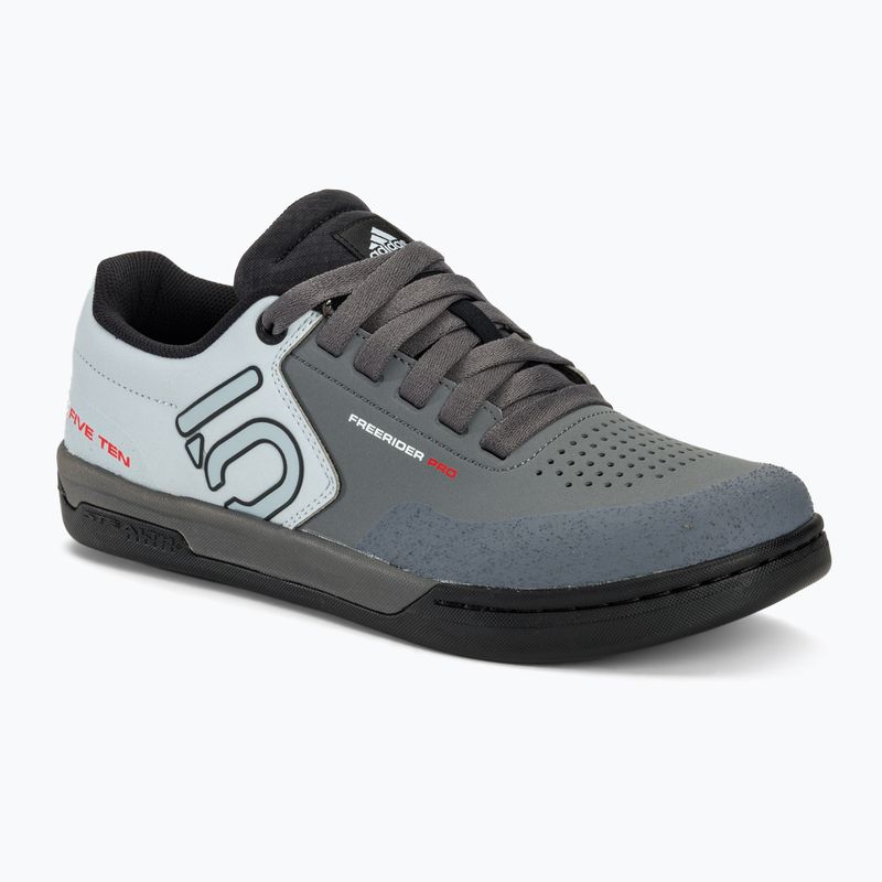 Pánska cyklistická obuv adidas FIVE TEN Freerider Pro grey five/ftwr white/halo blue