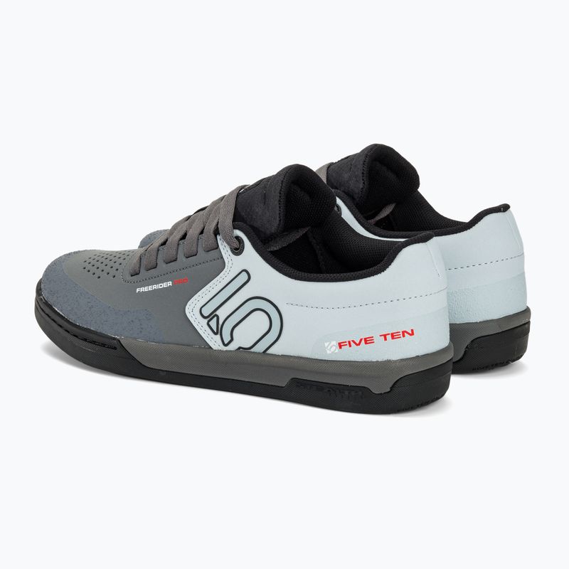 Pánska cyklistická obuv adidas FIVE TEN Freerider Pro grey five/ftwr white/halo blue 4