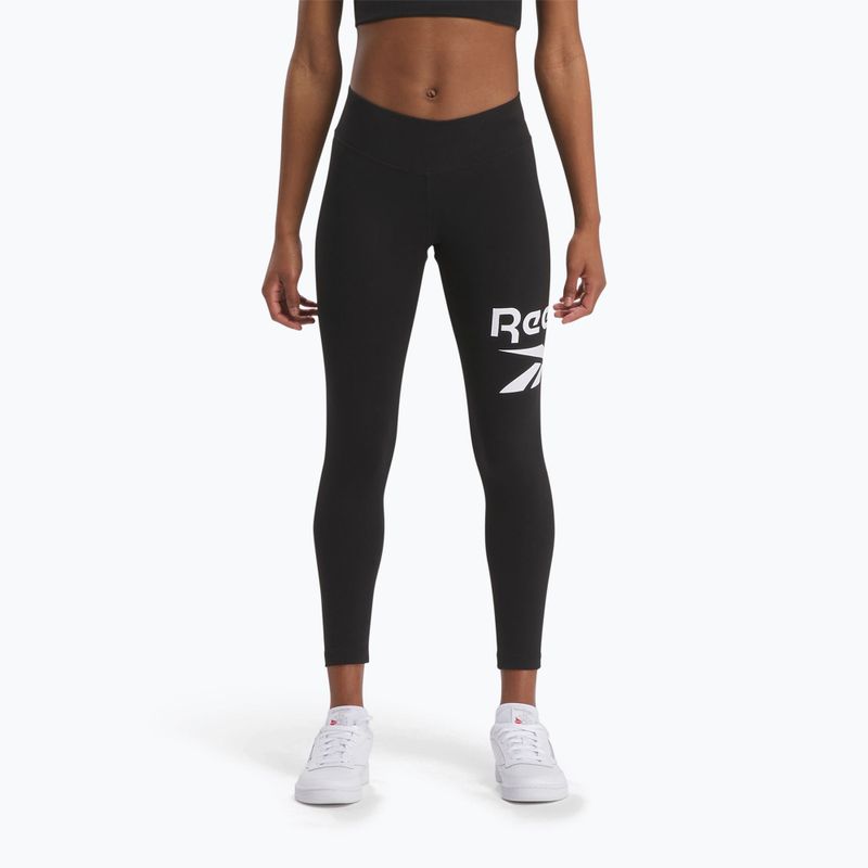 Dámske legíny Reebok Identity Big Logo Cotton black