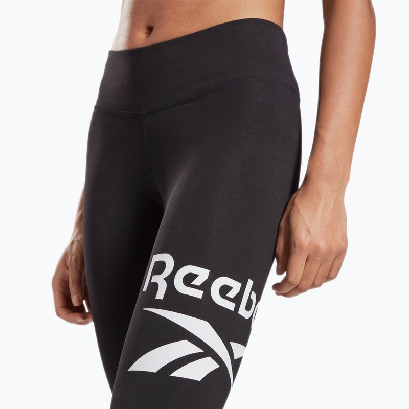 Dámske legíny Reebok Identity Big Logo Cotton black 4