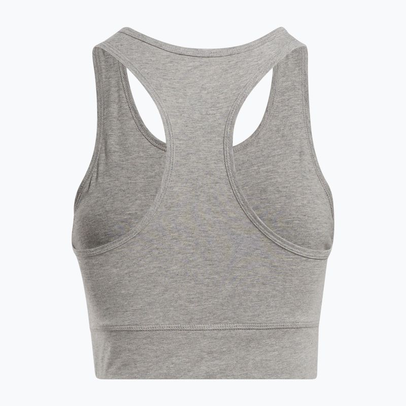 Fitness podprsenka Reebok Identity Big Logo medium grey heather/white 5