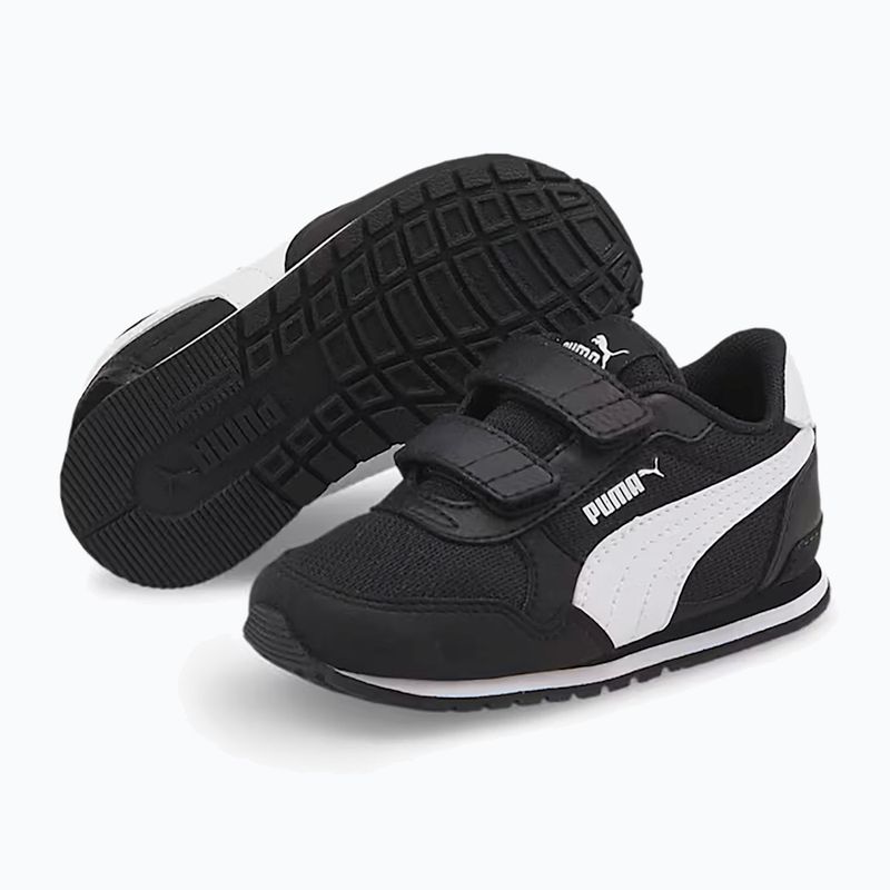 Detská obuv PUMA ST Runner v3 Mesh V Inf puma black/puma white 10