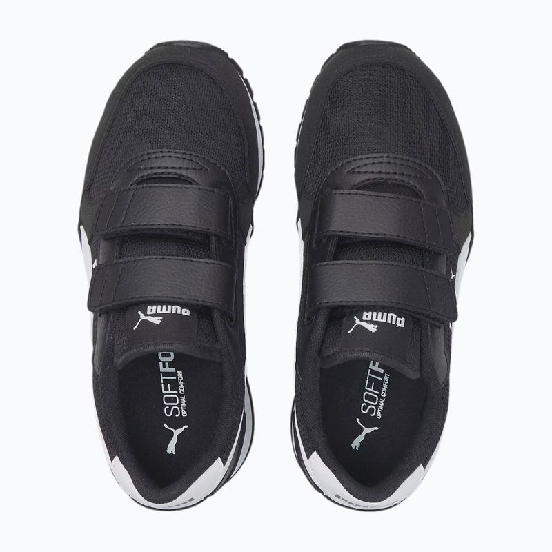 Detská obuv PUMA ST Runner v3 Mesh V PS puma black/puma white 12