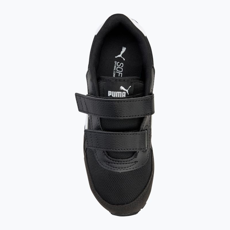 Detská obuv PUMA ST Runner v3 Mesh V PS puma black/puma white 5