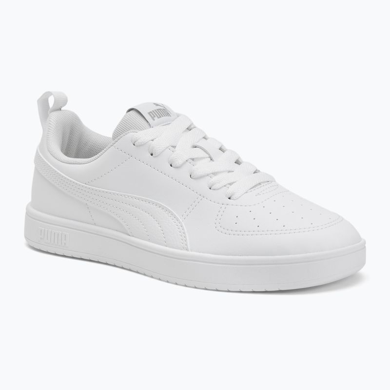 Juniorské topánky PUMA Rickie Jr. puma white/puma white/glacier gray