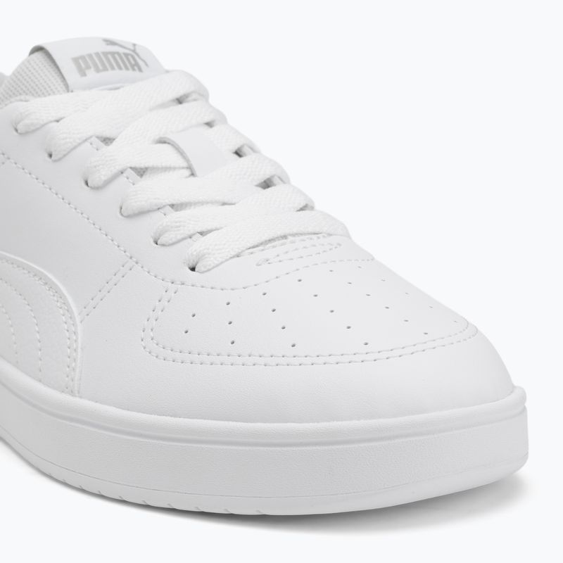 Juniorské topánky PUMA Rickie Jr. puma white/puma white/glacier gray 7