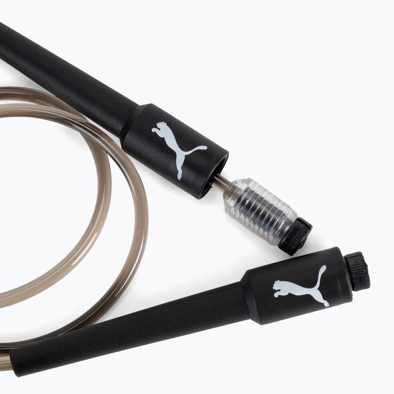 PUMA SkippIng Rope tréningové švihadlo čierne 054193 01 2