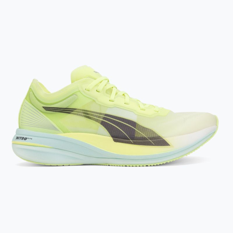 Dámske bežecké topánky PUMA Deviate Nitro Elite Racer yellow/green/blue/grey/white/black 2