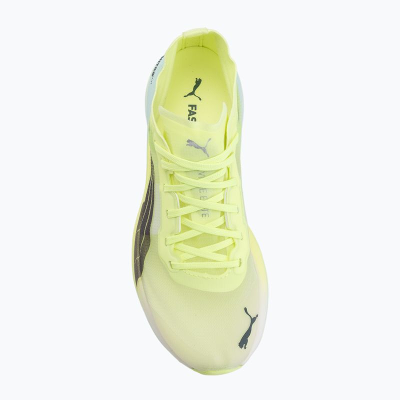 Dámske bežecké topánky PUMA Deviate Nitro Elite Racer yellow/green/blue/grey/white/black 5
