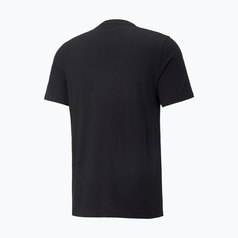 Pánske tréningové tričko PUMA Power Logo Tee black 849788 01 7