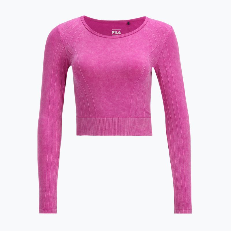 FILA dámske tričko Radnor Semless Cropped wild aster 3