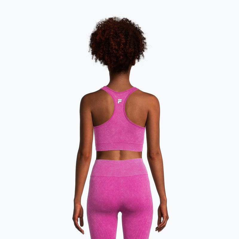 FILA Radclifee Bezšvová fitness podprsenka wild aster 2