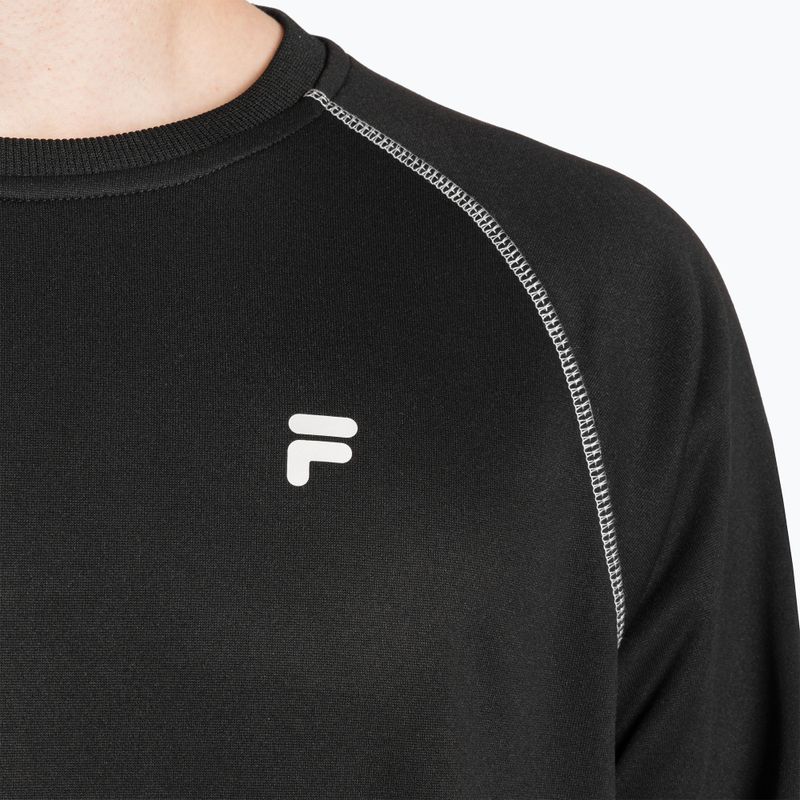 Pánska mikina FILA Landin Raglan Crew Sweatshirt black 3