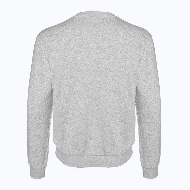 Pánska mikina FILA Brustem Crew Sweatshirt light grey melange 5